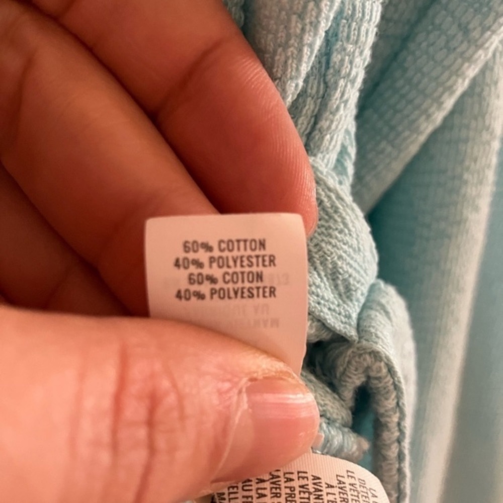 aerie Pastel Blue Crewneck Oversized Sweatshirt - Picture 4 of 8